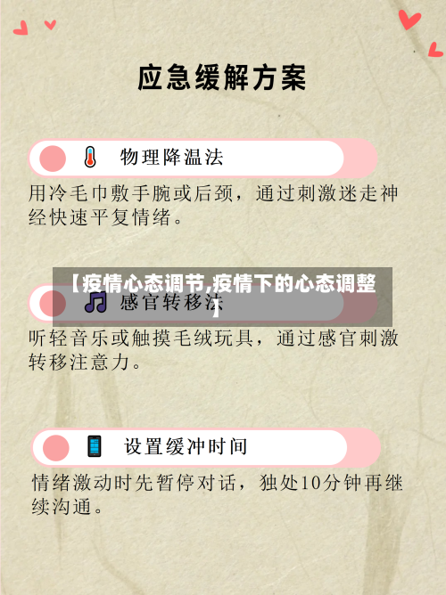 【疫情心态调节,疫情下的心态调整】