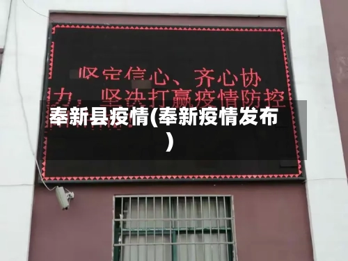 奉新县疫情(奉新疫情发布)-第2张图片