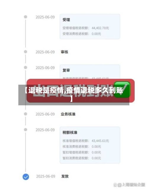 【退税是疫情,疫情退税多久到账】