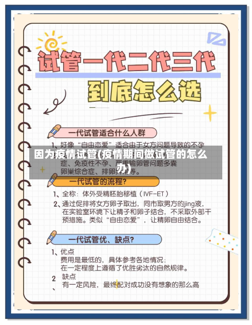 因为疫情试管(疫情期间做试管的怎么办)-第2张图片