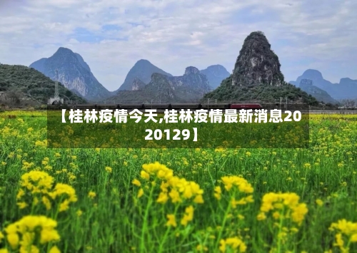 【桂林疫情今天,桂林疫情最新消息2020129】-第2张图片