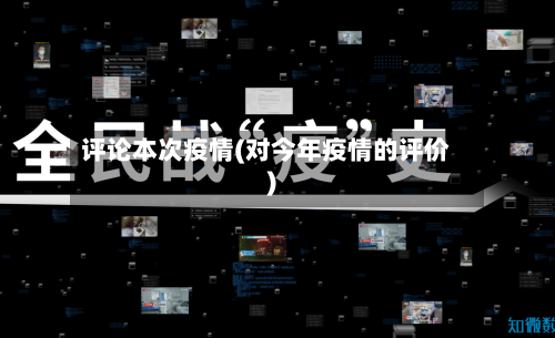 评论本次疫情(对今年疫情的评价)