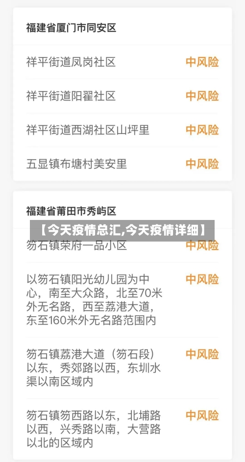 【今天疫情总汇,今天疫情详细】-第2张图片