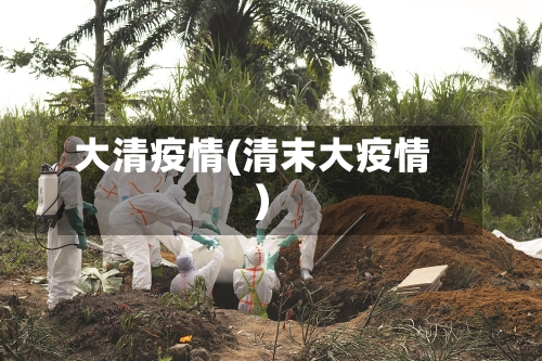 大清疫情(清末大疫情)-第2张图片
