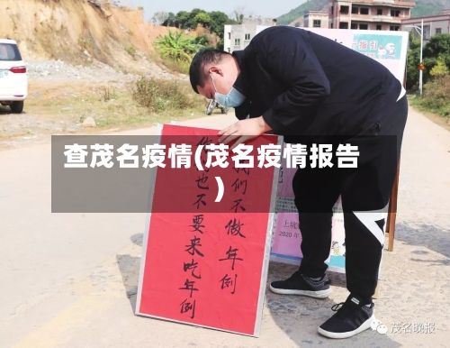 查茂名疫情(茂名疫情报告)