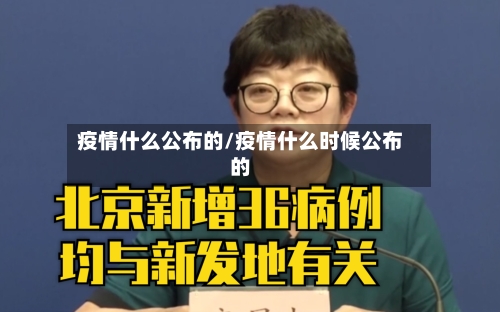 疫情什么公布的/疫情什么时候公布的-第3张图片
