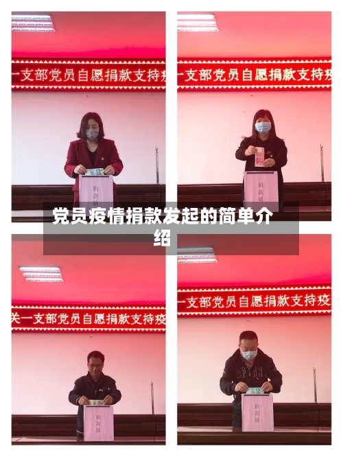 党员疫情捐款发起的简单介绍