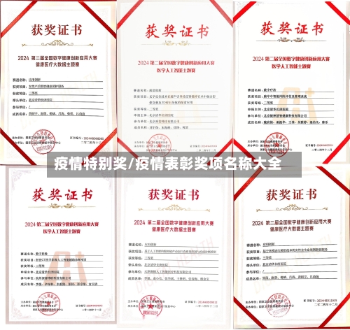 疫情特别奖/疫情表彰奖项名称大全