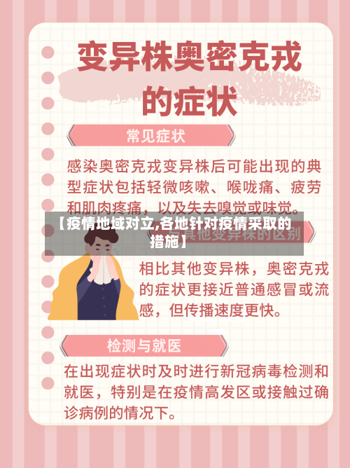 【疫情地域对立,各地针对疫情采取的措施】
