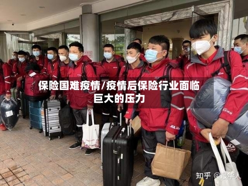 保险国难疫情/疫情后保险行业面临巨大的压力