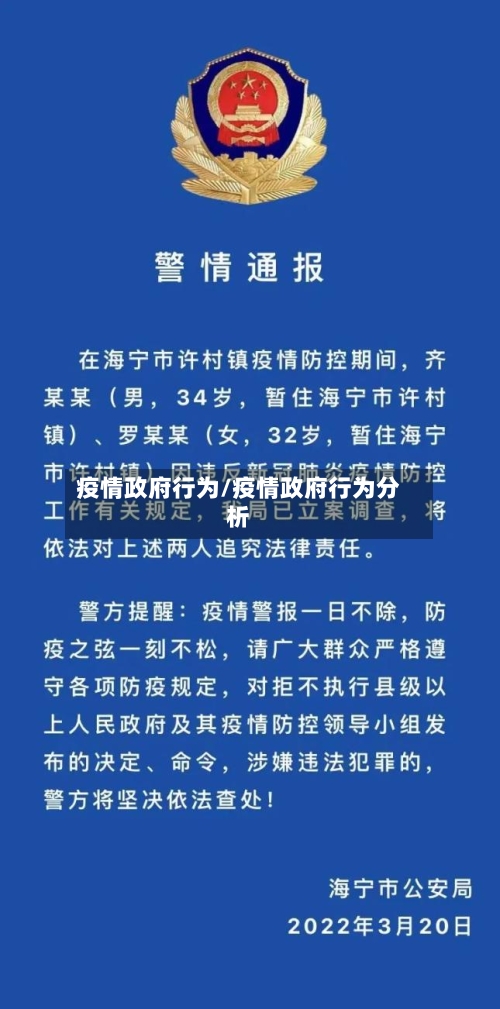 疫情政府行为/疫情政府行为分析