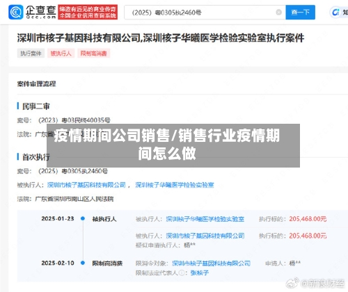 疫情期间公司销售/销售行业疫情期间怎么做