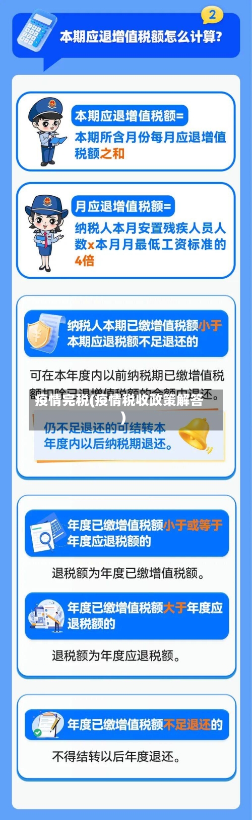 疫情完税(疫情税收政策解答)