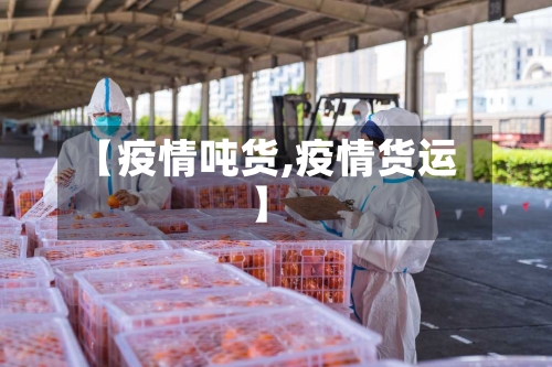 【疫情吨货,疫情货运】