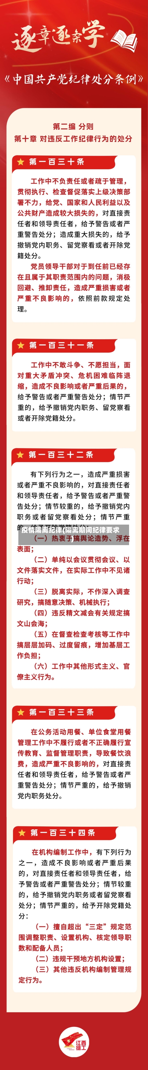 疫情隔离纪律(隔离期间纪律要求)-第2张图片