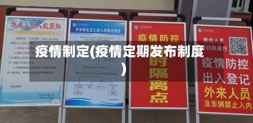 疫情制定(疫情定期发布制度)-第2张图片