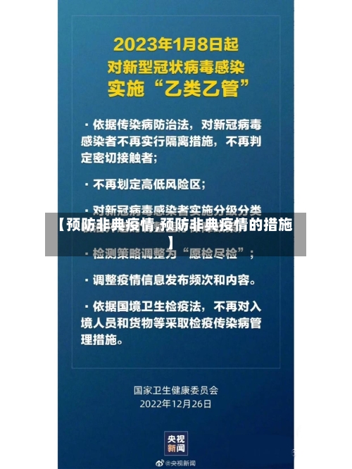 【预防非典疫情,预防非典疫情的措施】