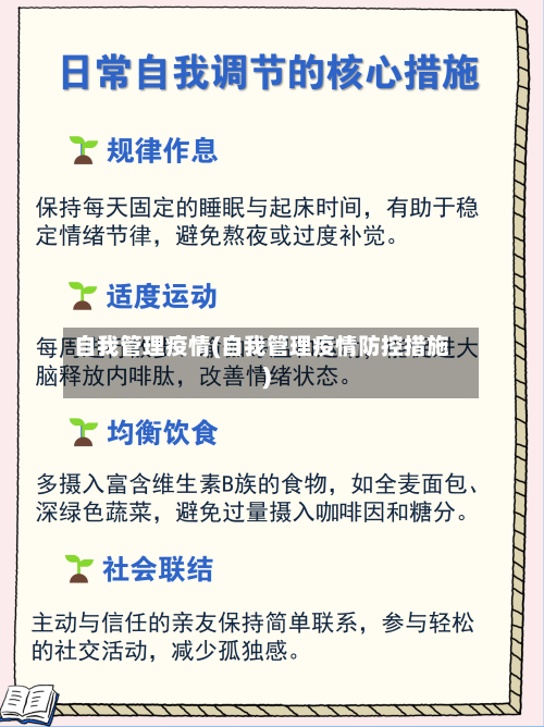 自我管理疫情(自我管理疫情防控措施)